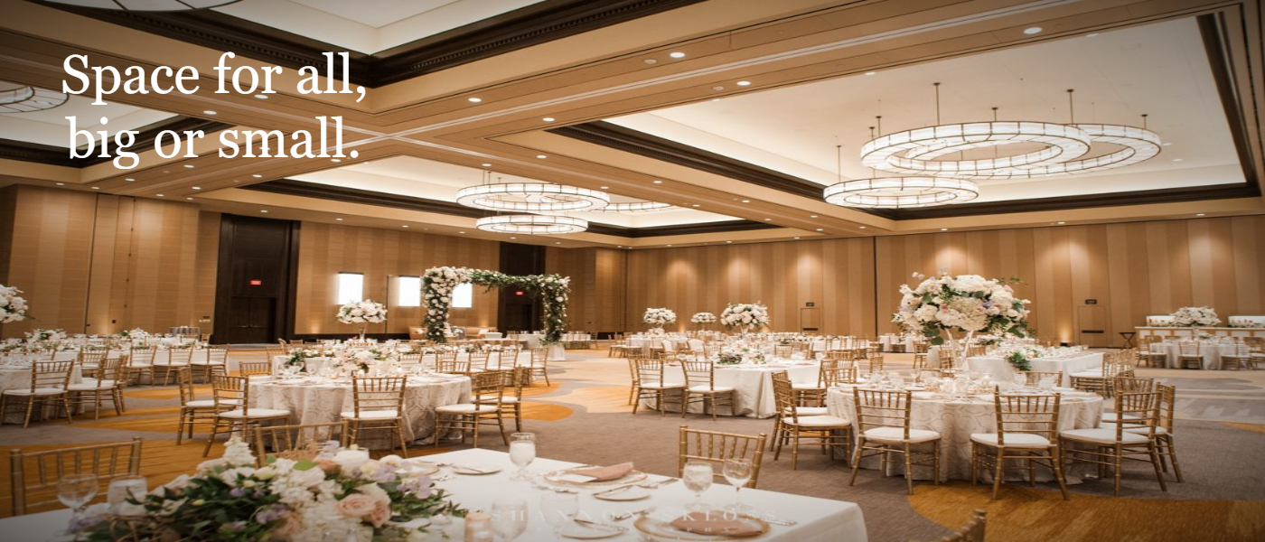 Space for all, big or small.